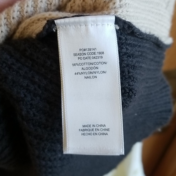 Splendid Cowl Neck Sweater Cotton - Picture 7 of 7